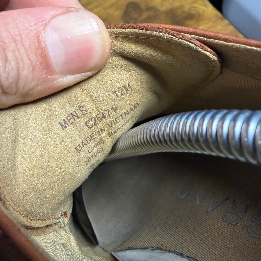 Cole Haan Original Grand C26471 Brown Leather Wingtip Oxford Mens Size 12M - Picture 7 of 7